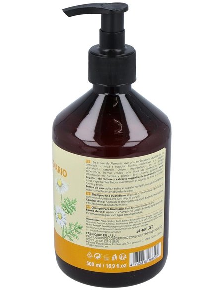 Champu  Uso Diario Romero Y Manzanilla 6Udsx500Ml. de Oma Gertrude