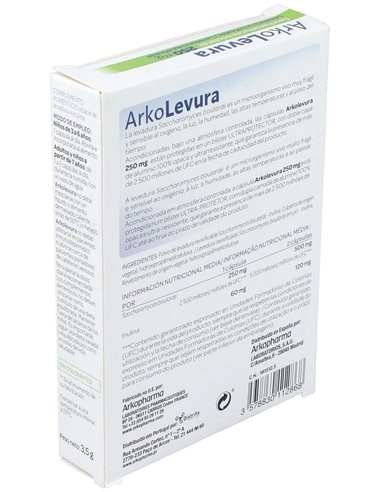 Arko Levura 250Mg 10Cap. de Arkopharma