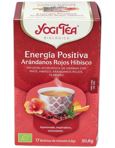 Yogi Tea Energia Positiva Arandano Hibisco 17Inf. de Yogi Tea
