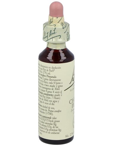 Flores Bach Cherry Plum Cerasifera 20Ml. de Flores Bach Original