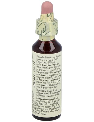 Flores Bach Gentian Genciana 20Ml. de Flores Bach Original