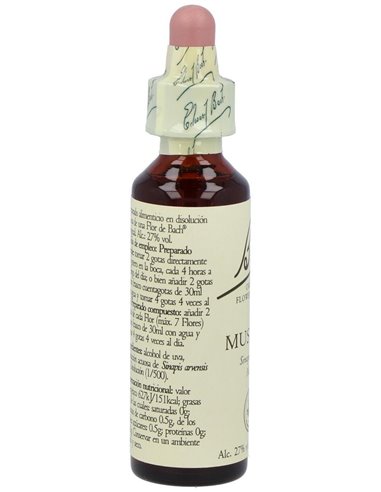 Flores Bach Mustard Mostaza 20Ml. de Flores Bach Original