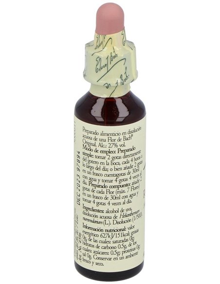 Flores Bach Rock Rose Heliantemo 20Ml. de Flores Bach Original