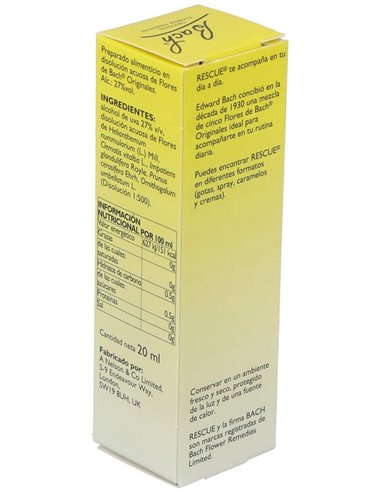 Rescue Remedy  de Bach Rescue
