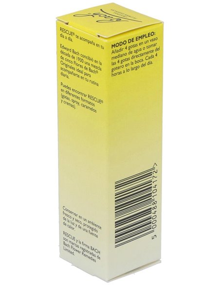 Rescue Remedy Gotas 20Ml. Flores Bach de Flores Bach Original