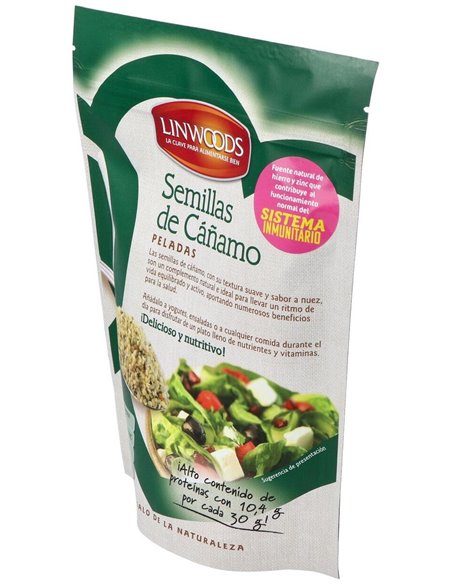 Semillas De Cañamo Peladas 225Gr. de Linwoods
