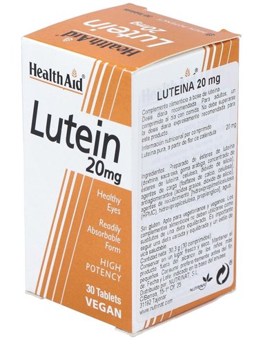 Luteina 20Mg. 30Comp. Health Aid de Health Aid