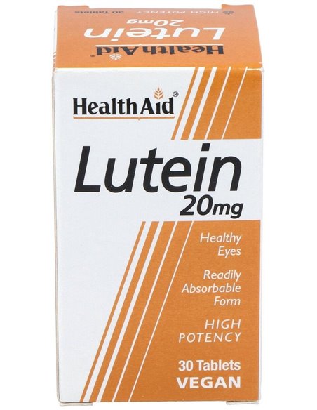 Luteína 20 Mg 30 Comp de Health Aid