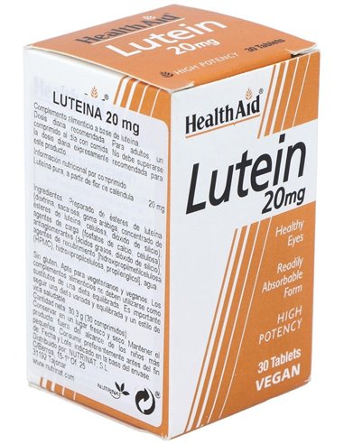 Luteína 20 Mg 30 Comp de Health Aid
