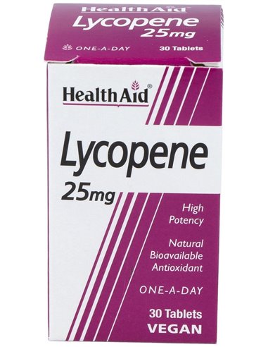 Licopeno 25 Mg 30 Comp de Health Aid