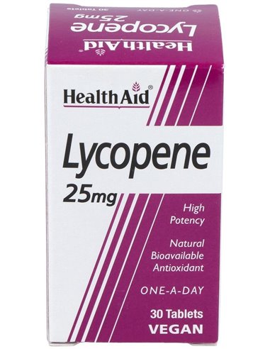 Licopeno 25 Mg 30 Comp de Health Aid