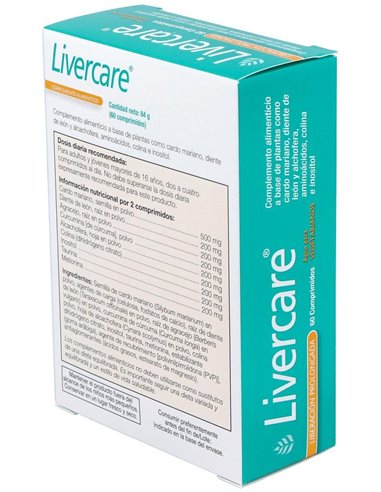 Livercare 60Comp. Health Aid de Health Aid