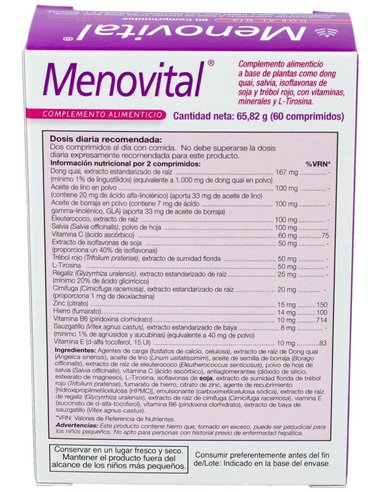Menovital® 60 Comp de Health Aid