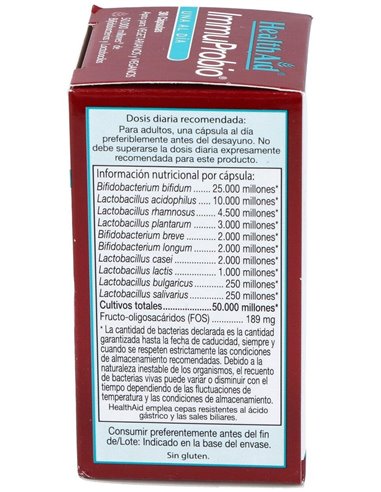 Immuprobio® (50.000 Millones) 30 Vcáps de Health Aid