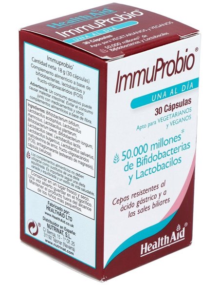 Immuprobio® (50.000 Millones) 30 Vcáps de Health Aid