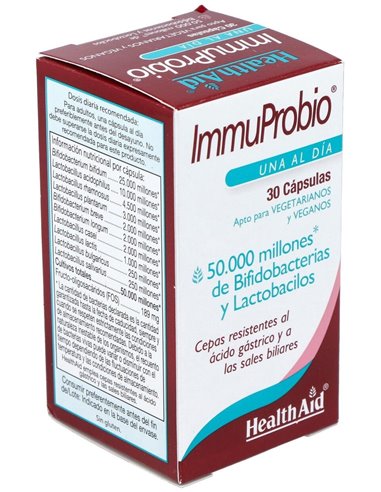 Immuprobio® (50.000 Millones) 30 Vcáps de Health Aid