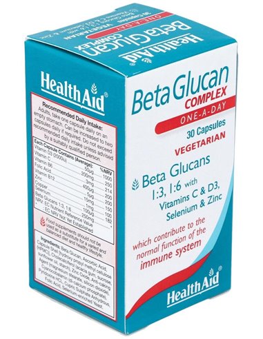 Betaglucan Complex            30 Cáps de Health Aid