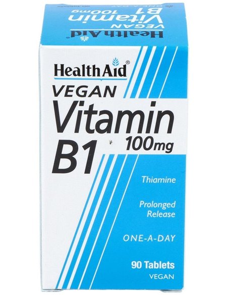Vit B1 Tiamina 90Comp. Health Aid de Health Aid