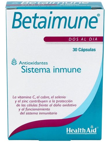 Betaimune® 30 Cáps de Health Aid