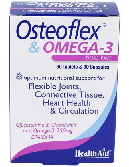 Osteoflex Omega 3 30Comp.30Cap. Health Aid de Health Aid