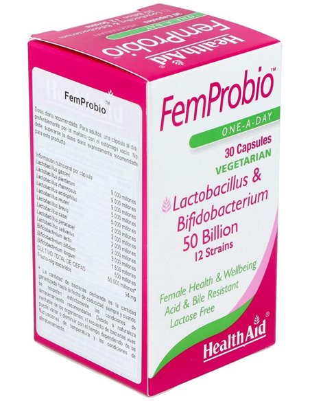 Femprobio 30 Vcáps de Health Aid