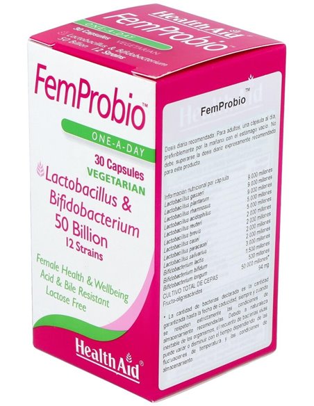 Femprobio 30 Vcáps de Health Aid