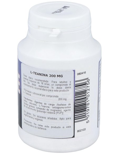 L-Teanina 200 Mg 60 Comp de Health Aid