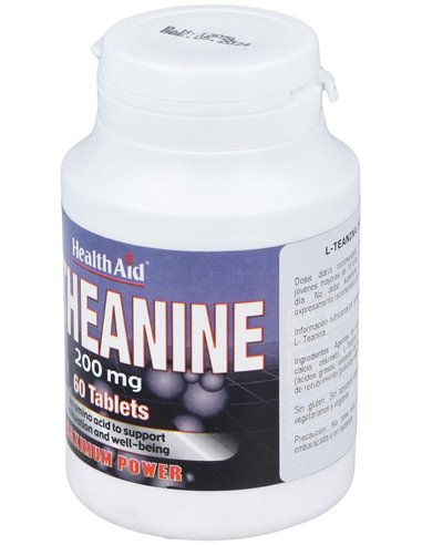 L-Teanina 200 Mg 60 Comp de Health Aid