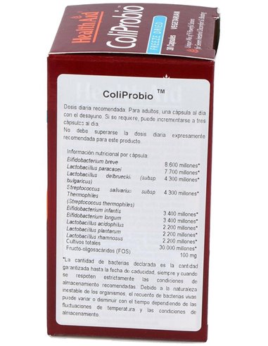 Coliprobio 30 Cáps de Health Aid