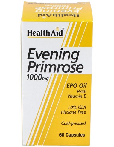 Aceite De Onagra 1.000 Mg 60 Cáps de Health Aid