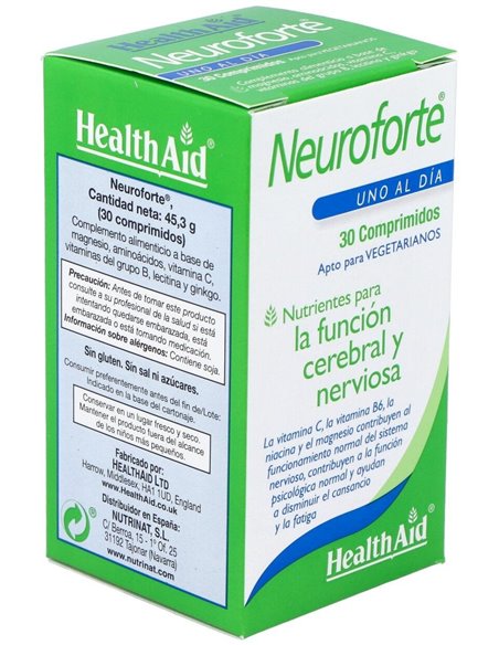 Neuroforte 30Comp. de Health Aid