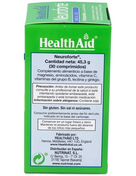 Neuroforte® 30 Comp de Health Aid