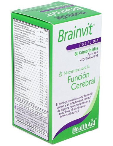 Brainvit® 60 Comp de Health Aid