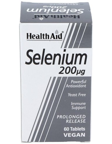 Selenio 200 ?g 60 Comp de Health Aid