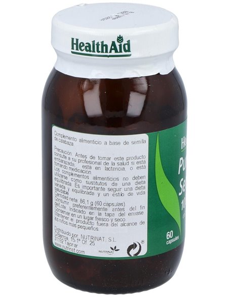Aceite De Semilla De Calabaza  60Comp. Health Aid de Health Aid