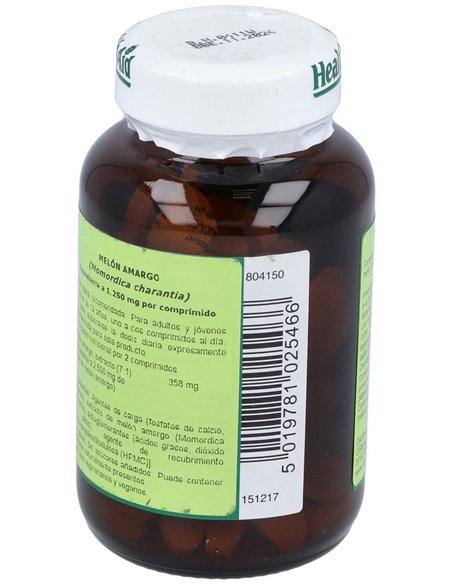 Melón Amargo (Momordica Charantia) 1.250 Mg 60 Comp de Health Aid