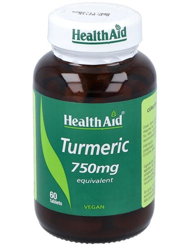 Curcuma Raiz (Turmeric) 60Comp. Health Aid de Health Aid