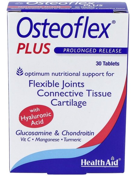 Osteoflex Plus Con Ac.Hialuronico 30Comp. de Health Aid