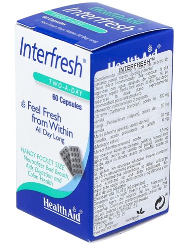 Interfresh 60 Cáps de Health Aid