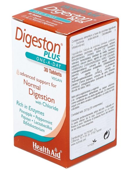 Digeston Plus Con Prebioticos 30Comp. de Health Aid