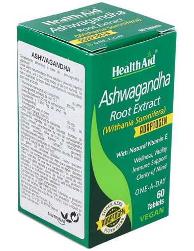 Ashwagandha 60Comp. de Health Aid