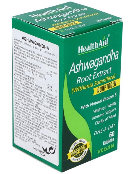 Ashwagandha 60Comp. de Health Aid