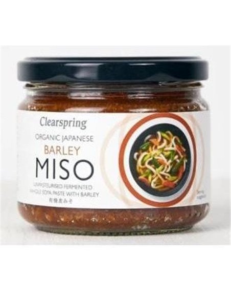 Barley Miso (Cebada) No Pasteurizado Bio 300 g  de Clearspring