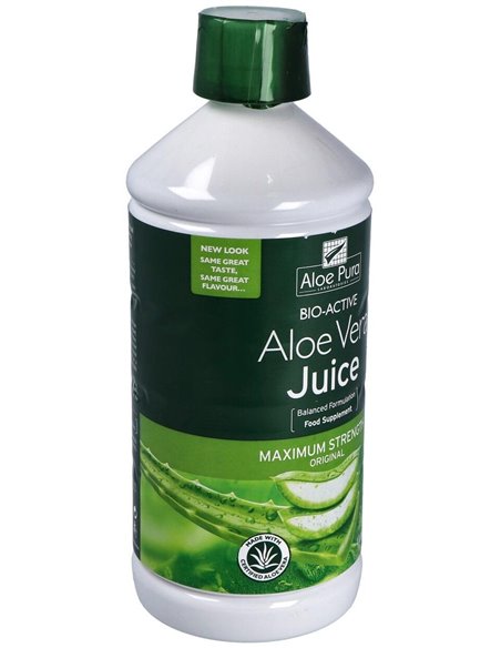 Aloe Pura Zumo Aloe Vera Potencia Maxima 1Litro de Madal Bal