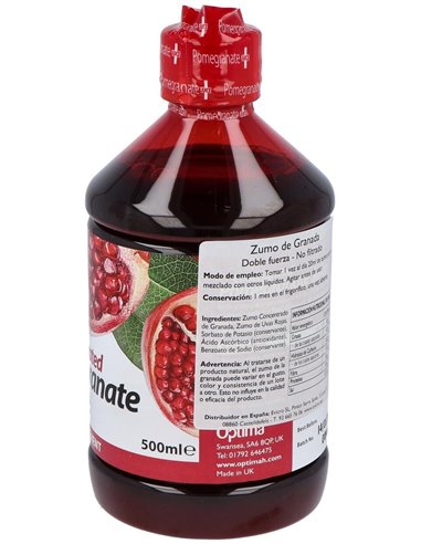 Zumo De Granada Pomegranate Alta Potencia 500Ml. de Madal Bal