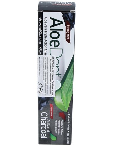 Dentífrico Aloe Con Carbón Activo 100 ml  de Madal Bal