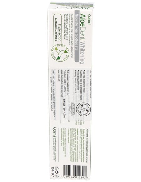 Dentífrico Aloe Vera Blanqueador 100 ml  de Madal Bal