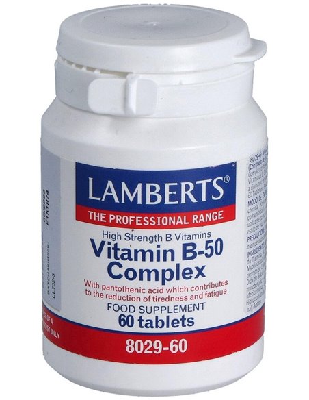 Complejo de Vitaminas B-50 de Lamberts