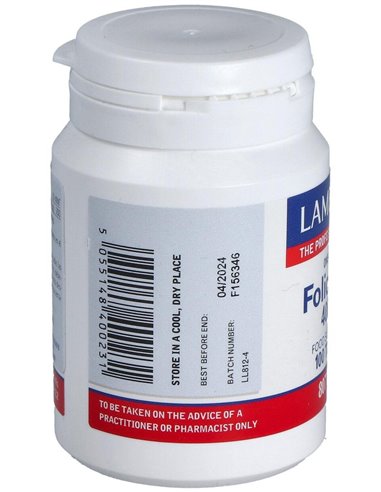 Ácido Fólico 400 µg 100 Tabs. de Lamberts
