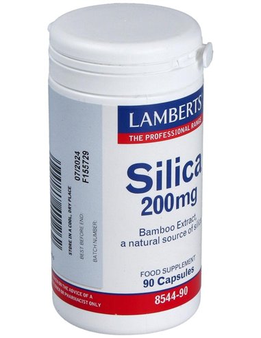 Silicio 200 mg 90 Caps. de Lamberts